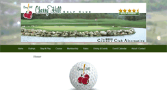 Desktop Screenshot of cherryhillgc.com